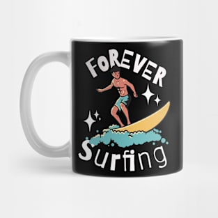 Forever Surfing Ocean Tee Mug